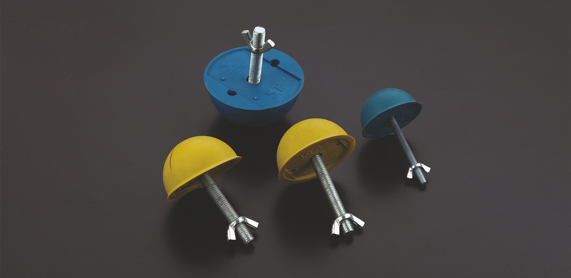 Rubber Recess Former With Nut And Bolt