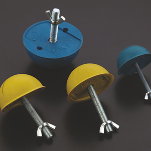 Rubber Recess Former With Nut And Bolt